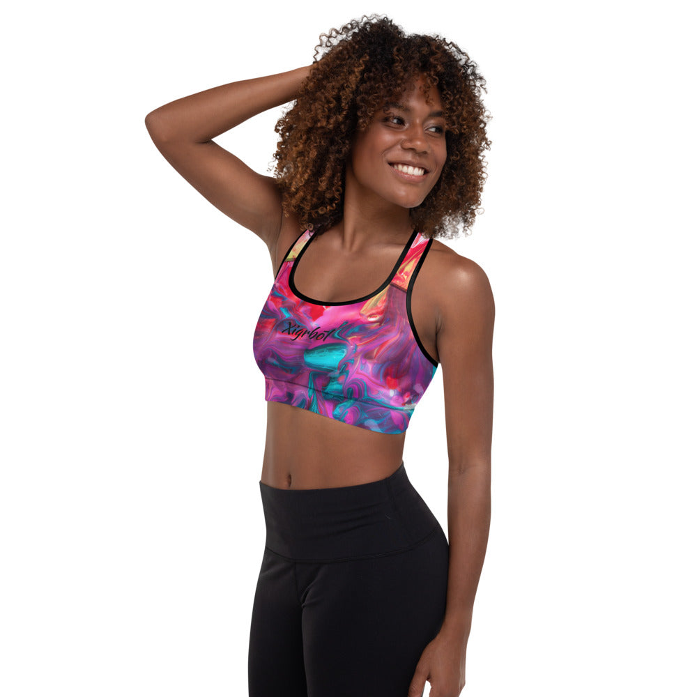 Xigrbōl Padded Sports Bra