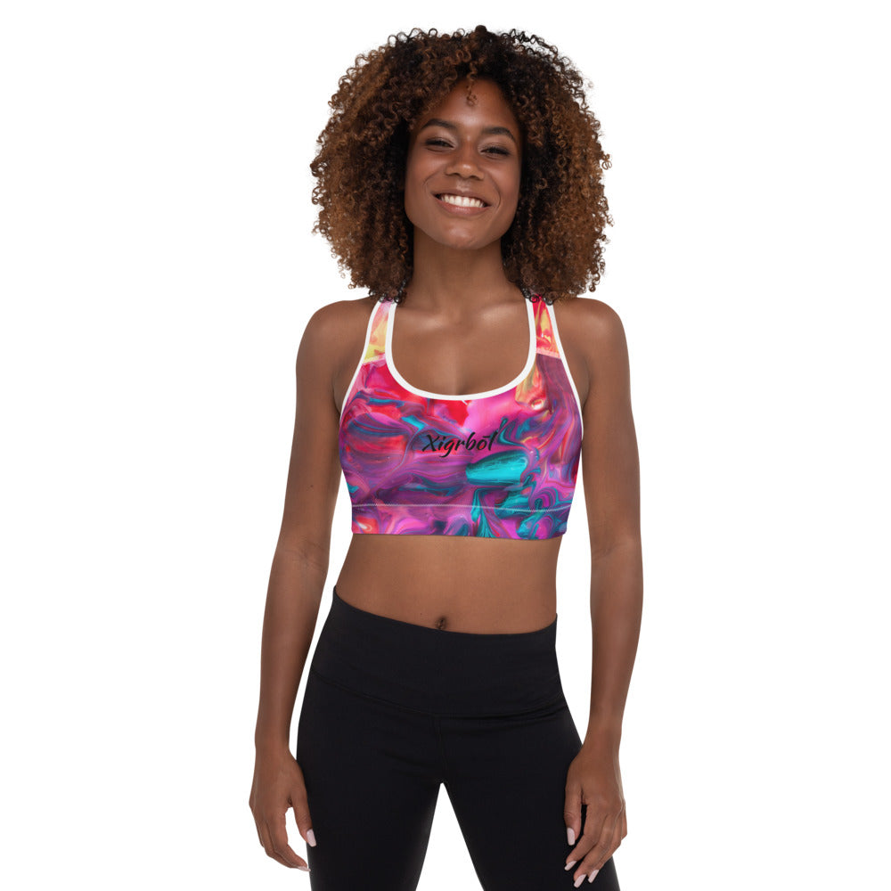 Xigrbōl Padded Sports Bra