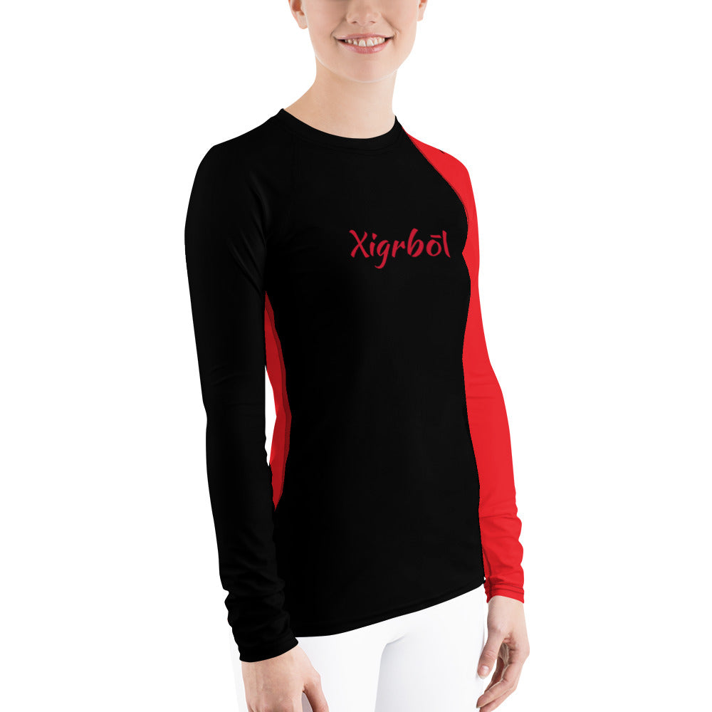 Xigrbōl Signature Women's Rash Guard