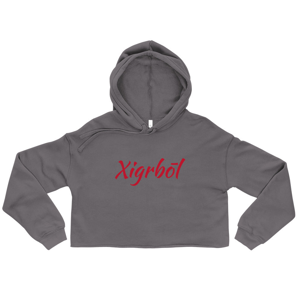 Xigrbōl Crop Hoodie