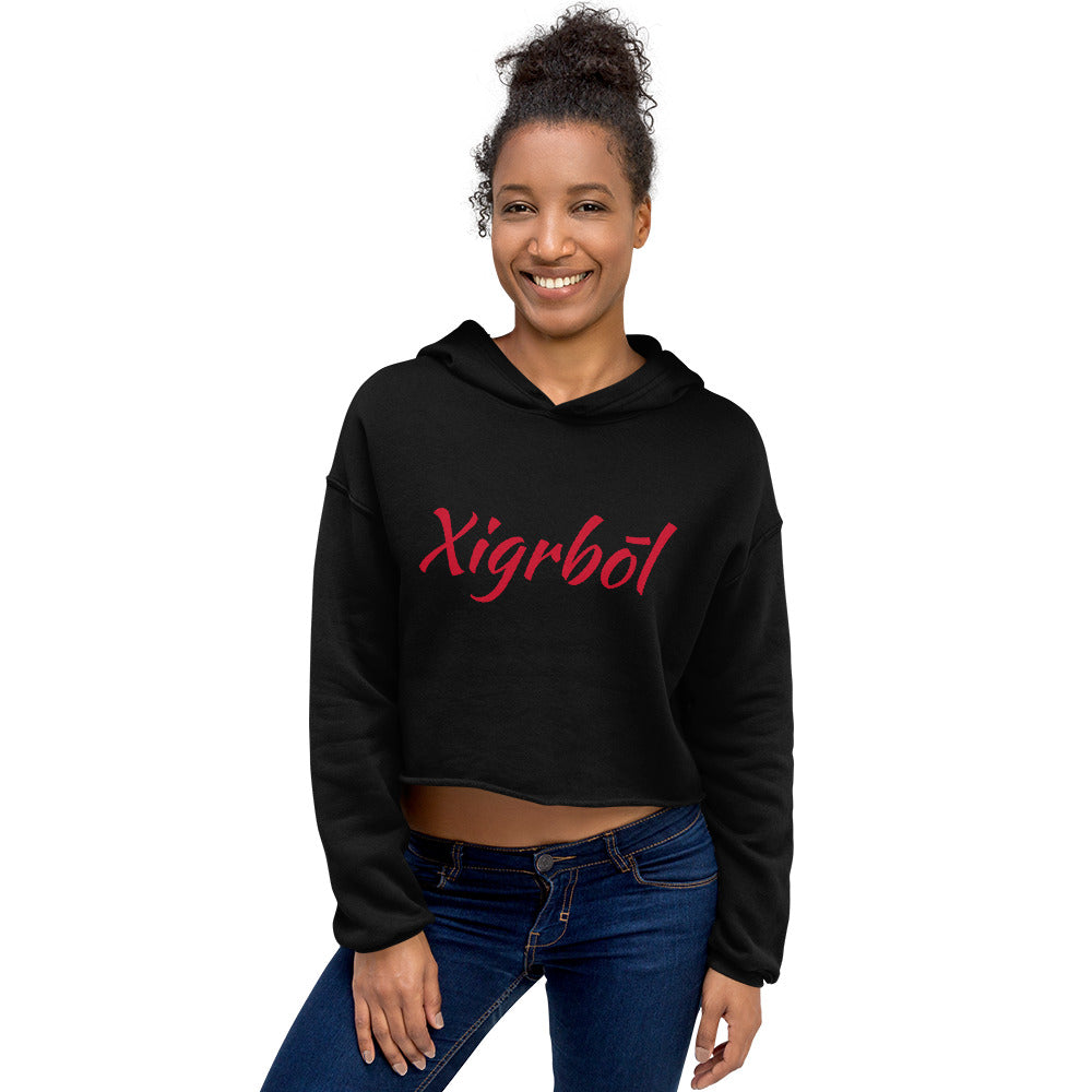 Xigrbōl Crop Hoodie