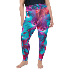 Xigrbōl "Pulse"  Plus Leggings