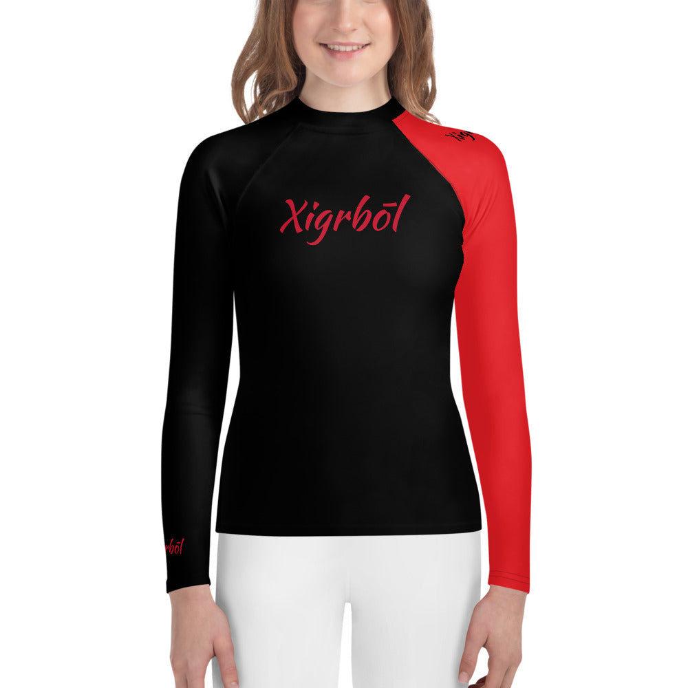 Xigrbōl Signature Youth Rash Guard