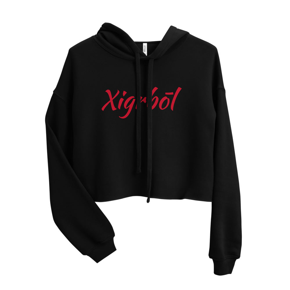Xigrbōl Crop Hoodie