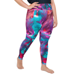 Xigrbōl "Pulse"  Plus Leggings
