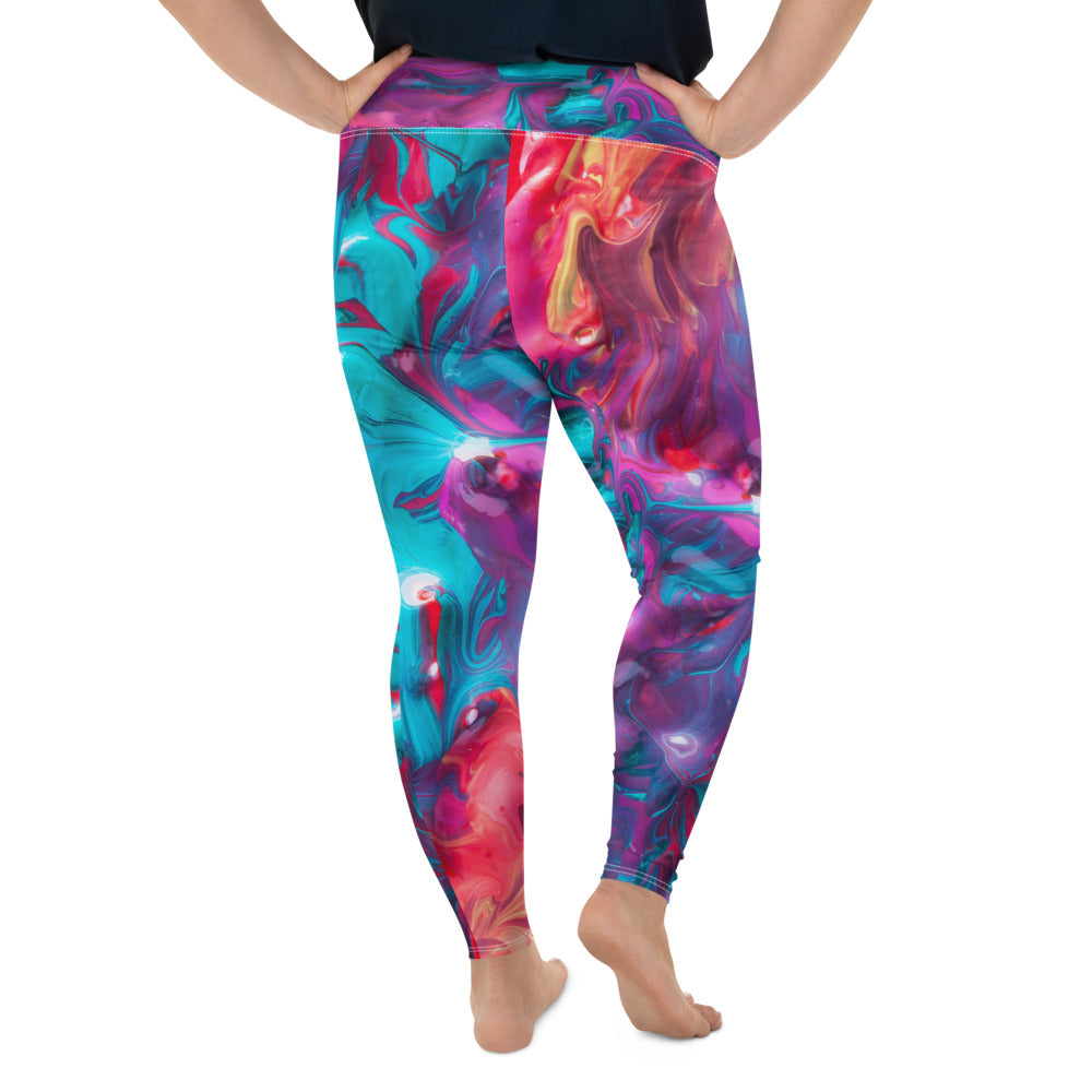 Xigrbōl "Pulse"  Plus Leggings