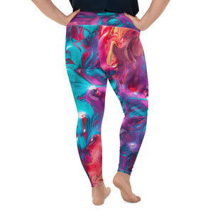 Xigrbōl "Pulse"  Plus Leggings