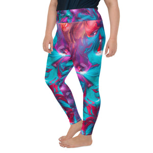 Xigrbōl "Pulse"  Plus Leggings