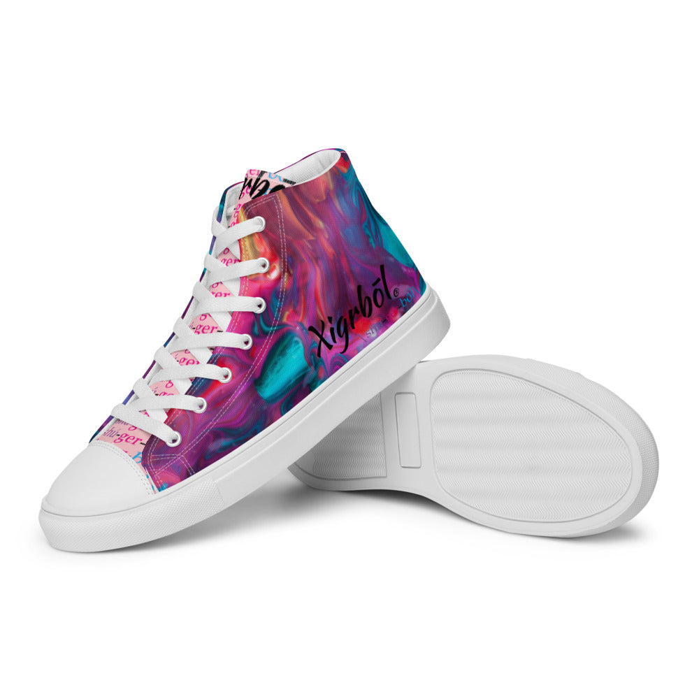 Women’s Xigrbōl high top canvas shoes